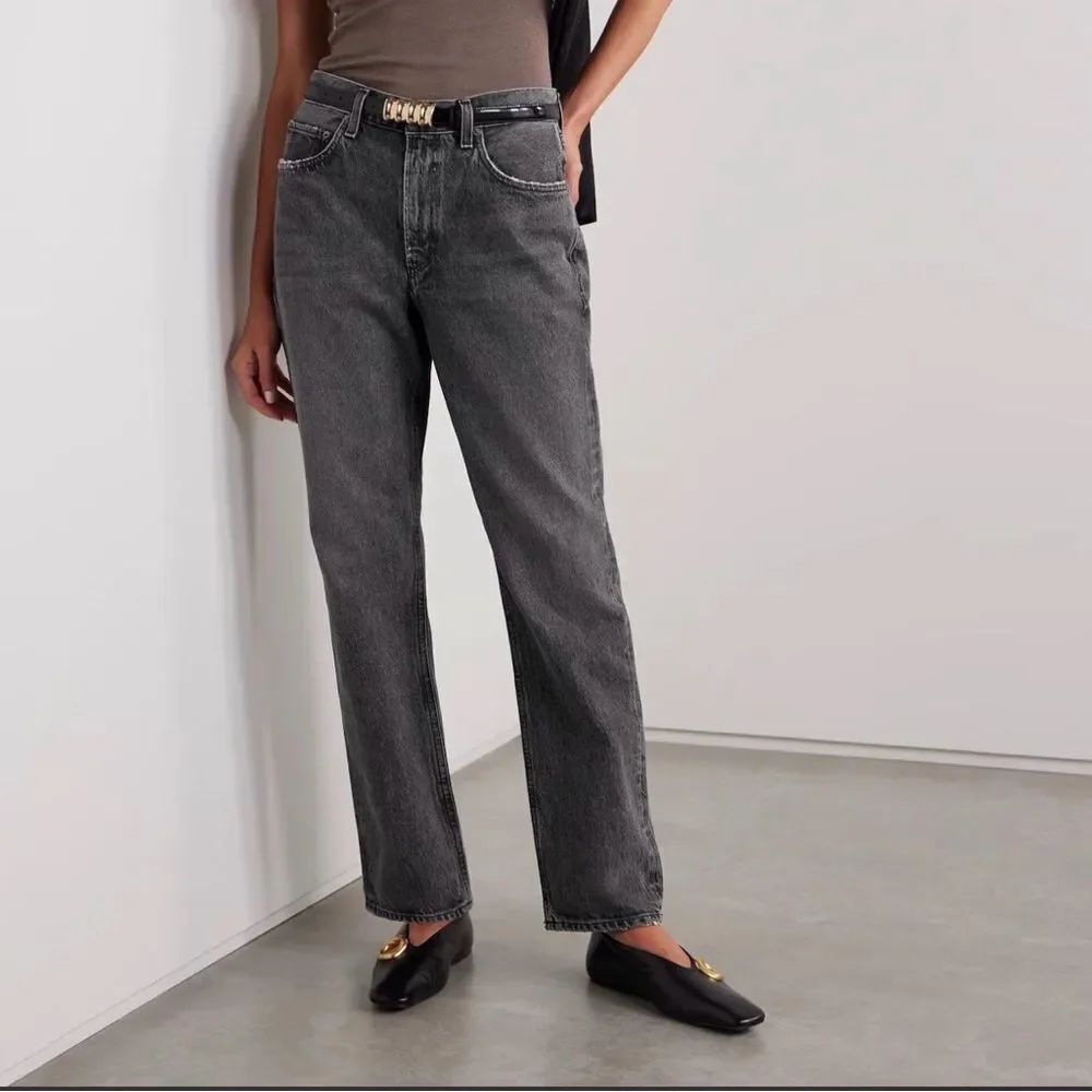 AGOLDE Feel Good Jeans Grey Denim Size 29